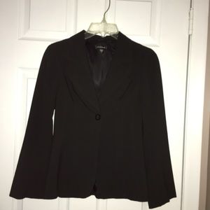 Bebe Size 4 Black Suit Jacket / Blazer